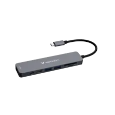 Verbatim Essentials 7 in 1 Multifunctional Type-C Hub